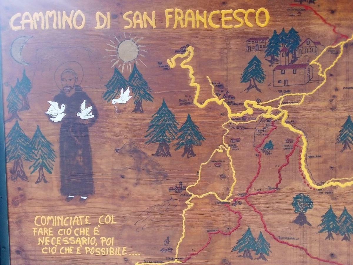 La Foresta Albergo Ristorante Pizzeria Badia Prataglia Εξωτερικό φωτογραφία